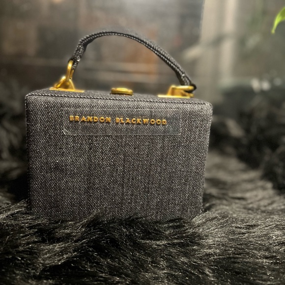 Brandon Blackwood Handbags - *** 48h sale **** Brandon Blackwood mini Kendrick trunk black denim